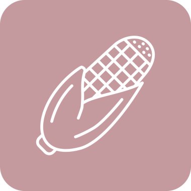 tavuk bacağı simgesi. vektör çizim