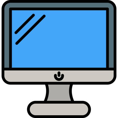Bilgisayar monitörü. Basit tasarım