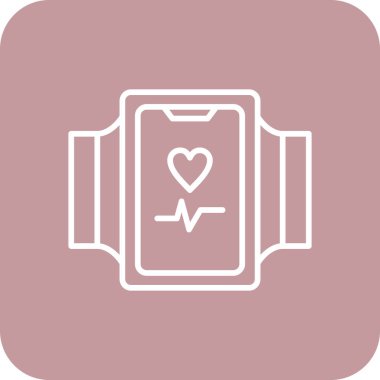 Uygulama modern simgesinin vektör illüstrasyonu