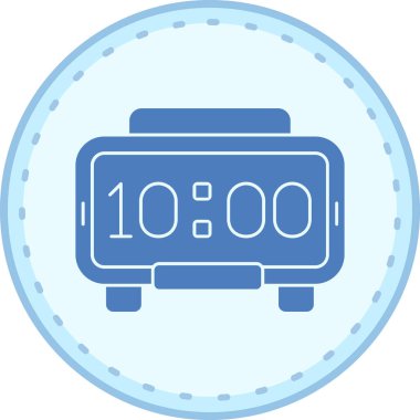 Çalar saat. Basit resimleme