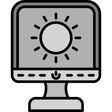 Web simgesi vektör illüstrasyonu