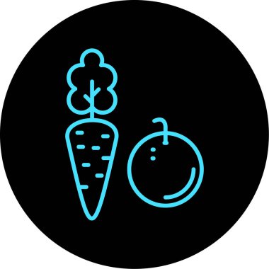 vektör gıda ve ico