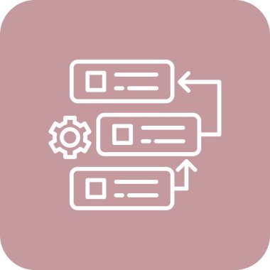 Web simgesi vektör illüstrasyonu