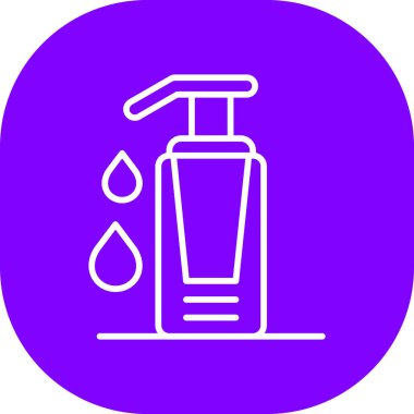 sabun. Web simgesi basit illüstrasyon