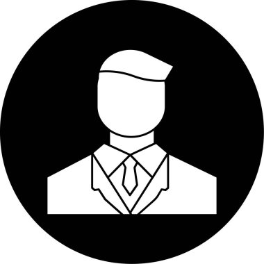 iş adamı vektör simgesi