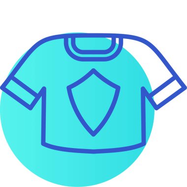 Gömlek. Web simgesi basit illüstrasyon