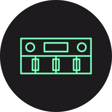 Modern b 'nin vektör illüstrasyonu eksik simgesi