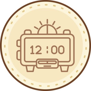 Modern b 'nin vektör illüstrasyonu eksik simgesi