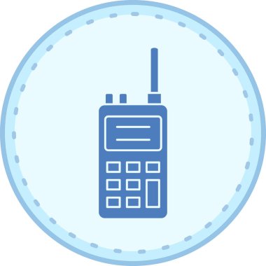 radyo web simgesi basit tasarım