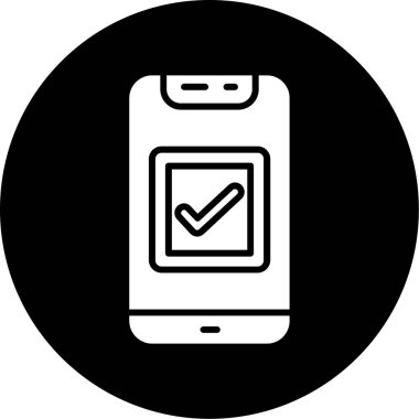 işaretleme vektör simgesini kontrol et