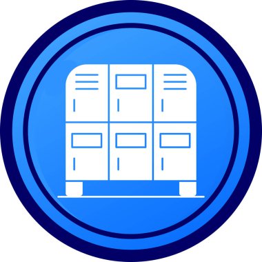 Tren simgesinin vektör illüstrasyonu