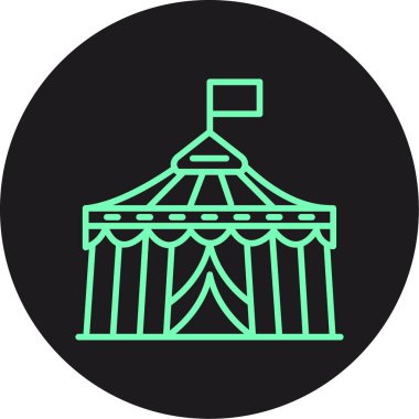 Benzersiz atlıkarınca vektör simgesi