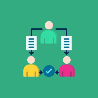 düz vektör simgesi tasarımı