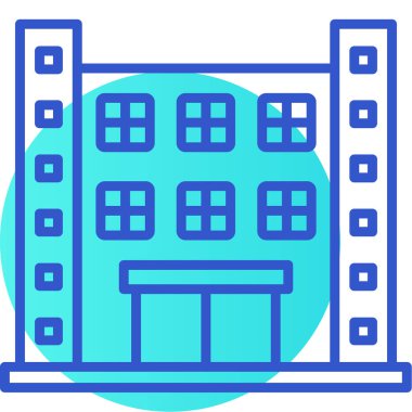 şehir binası simgesi oluşturma