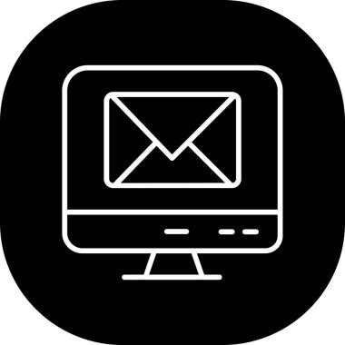 e- posta simgesi vektör illüstrasyonu