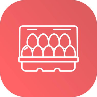 vektör illüstrasyonu, yumurta simgesi