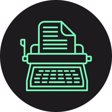 Modern eğitim ikonunun vektör illüstrasyonu