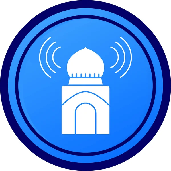 Cami. Web simgesi basit tasarım