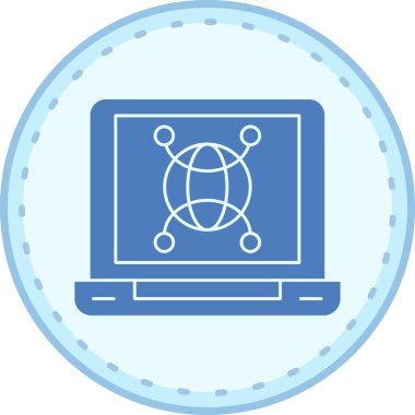 seo modern simgesinin vektör illüstrasyonu