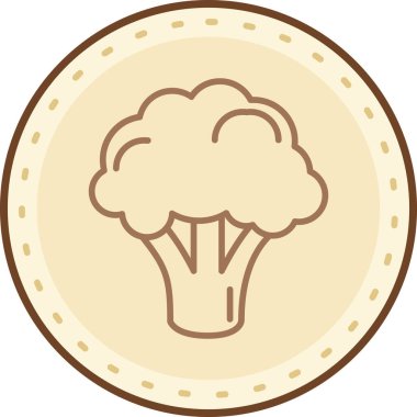 ekmek ikonu vektör illüstrasyonu