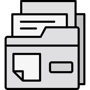 dizin web simgesi basit tasarım