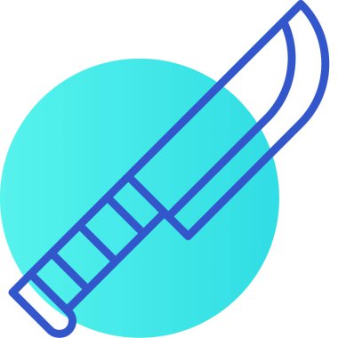 Beyaz arkaplanın mavi ve kırmızı ikonunun vektör çizimi