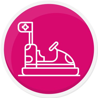 mikroskop web simgesi basit illüstrasyon