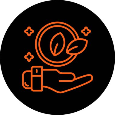 Sigarayı tutan elin vektör çizimi