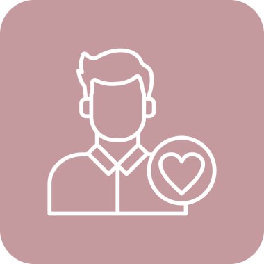 Akıllı telefon vektör illüstrasyonlu insan kalbi