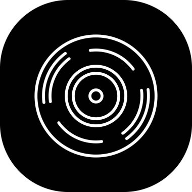 Müzik simgesinin vektör illüstrasyonu