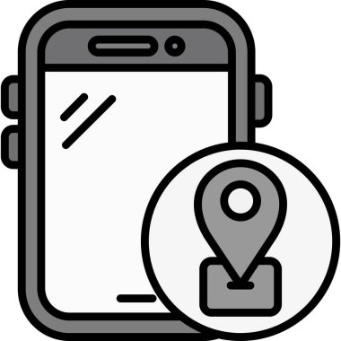 gps harita gezinme simgesi