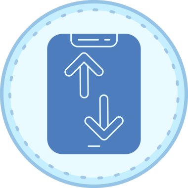 ok simgesi, vektör illüstrasyonu basit tasarım