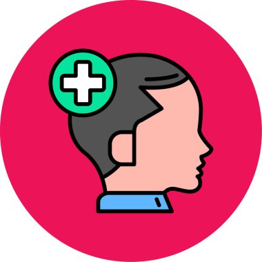 Doktor Web simgesi, basit vektör illüstrasyonu