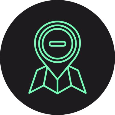 eşsiz kullanıcı profili vektör çizgisi simgesi