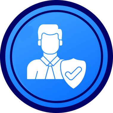 Bir kadın ve erkeğin vektör çizimi