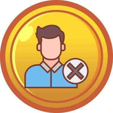 Rozet simge vektör çizim