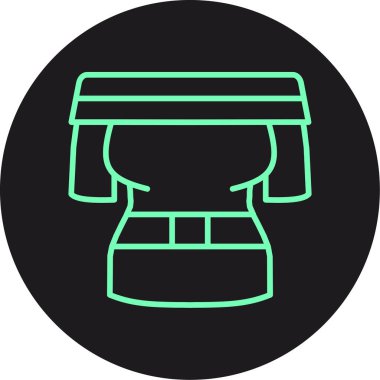 seo modern simgesinin vektör illüstrasyonu