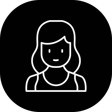 Kişisel ve ticari kullanım için vektör avatar simgesi.