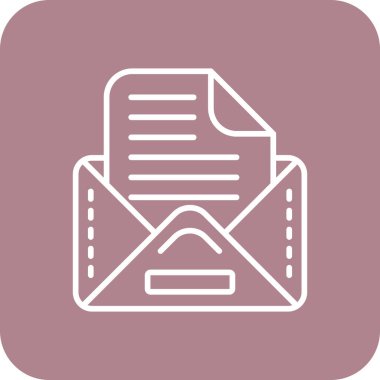 e- posta simgesi vektör illüstrasyonu