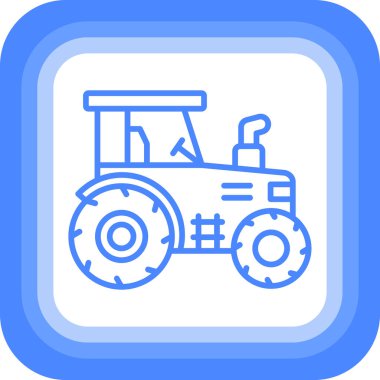 Tarım. Web simgesi basit illüstrasyon