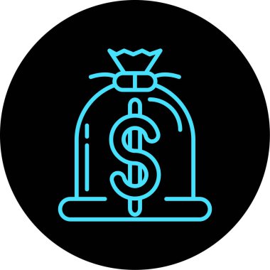 Projeniz için vektör para simgesi