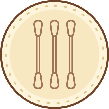 Bir çift kaşığın vektör çizimi