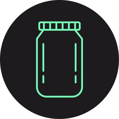 şişe simgesi vektör illüstrasyonu