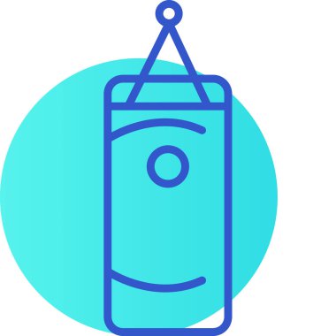 çanta çantası simgesi - taslak biçimi