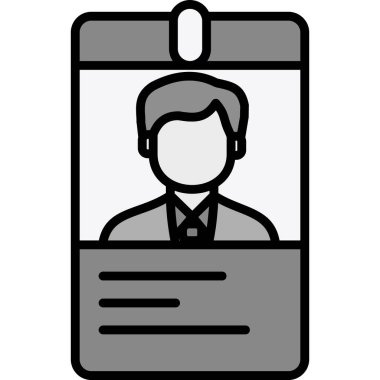 avatar kimlik kartı simgesi