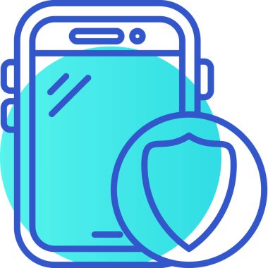 - Telefon. Web simgesi basit illüstrasyon