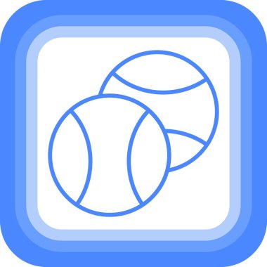 top oyunu simgesi Doldurulmuş ana hatlar biçiminde