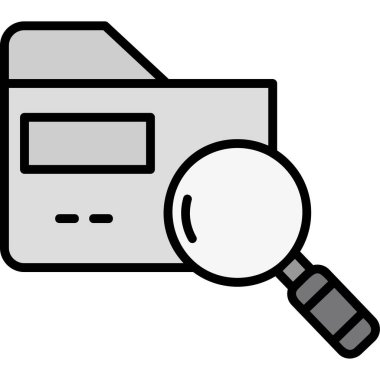 Veri merkezi. Web simgesi basit illüstrasyon