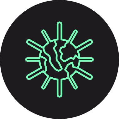 bakterilerin vektör çizimi