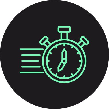 vektör izleme simgesi illüstrasyonu